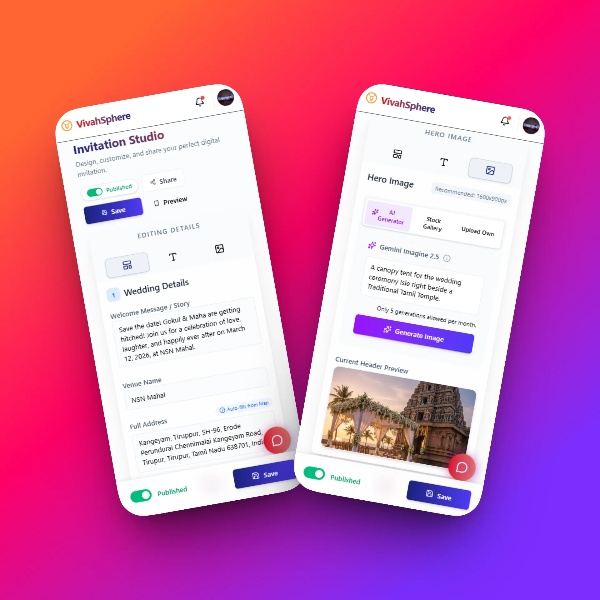 Logistics & AI Invitations Mockup